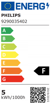 PHILIPS CorePro LEDbulb, 230V/4.9W(=40W), E27, 470 Lumen, 2700° Kelvin, MATT, NONDIM