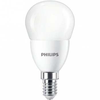 PHILIPS CorePro LEDluster P48, 230V/7W(=60W), E14, 827 warmweiss extra, matt, 806lm, NON DIM