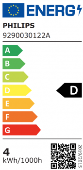 PHILIPS Classic LEDcandle DT B35, 230V/3,4W(=40W), E14, klar, FIL, 470lm, DIM