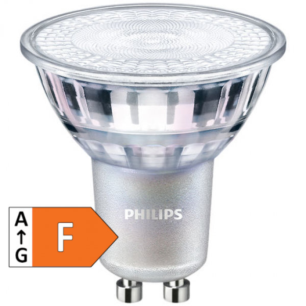 PHILIPS Master LEDspot Value, 230V/4.8W(=50W), 355lm, GU10, 36°, 927, DIM